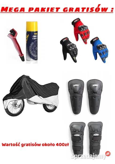 Nowe Crossy KXD Diabolini Loncin 50cc 90 125 140 Rakoniewice