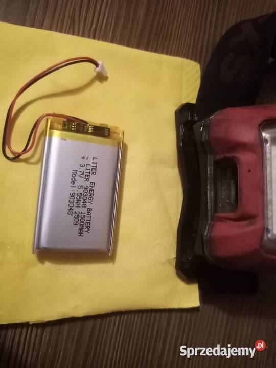 Bateria do latarki czołówki Rocks Tuszyn