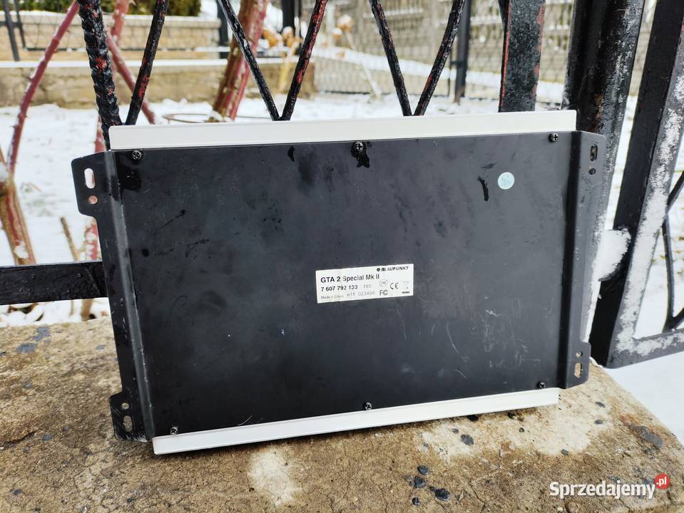 Wzmacniacz samochodowy 2 kanałowy Blaupunkt GTA Wzmacniacze Niegowonice sprzedam