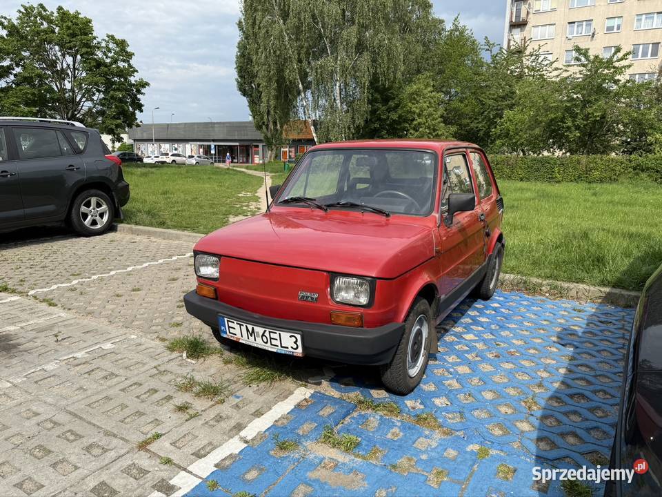 SPRZEDAM FIAT 126p EL 1991 PRZEGLAD CZERWIEC