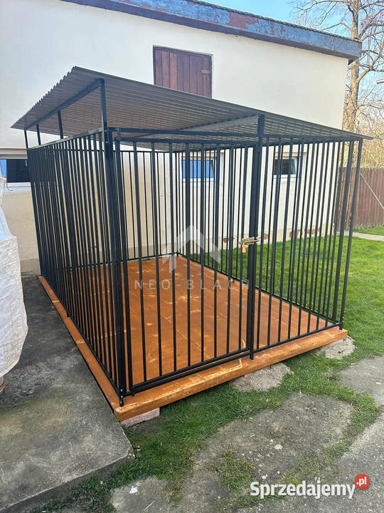Kojec psa 2x3m Podłoga drewniana Dach spad w bok Wieliczka