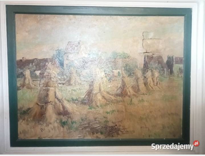 Łóżeczko dziecięce polskie XIXw Naturalne drewno Grójec sprzedam