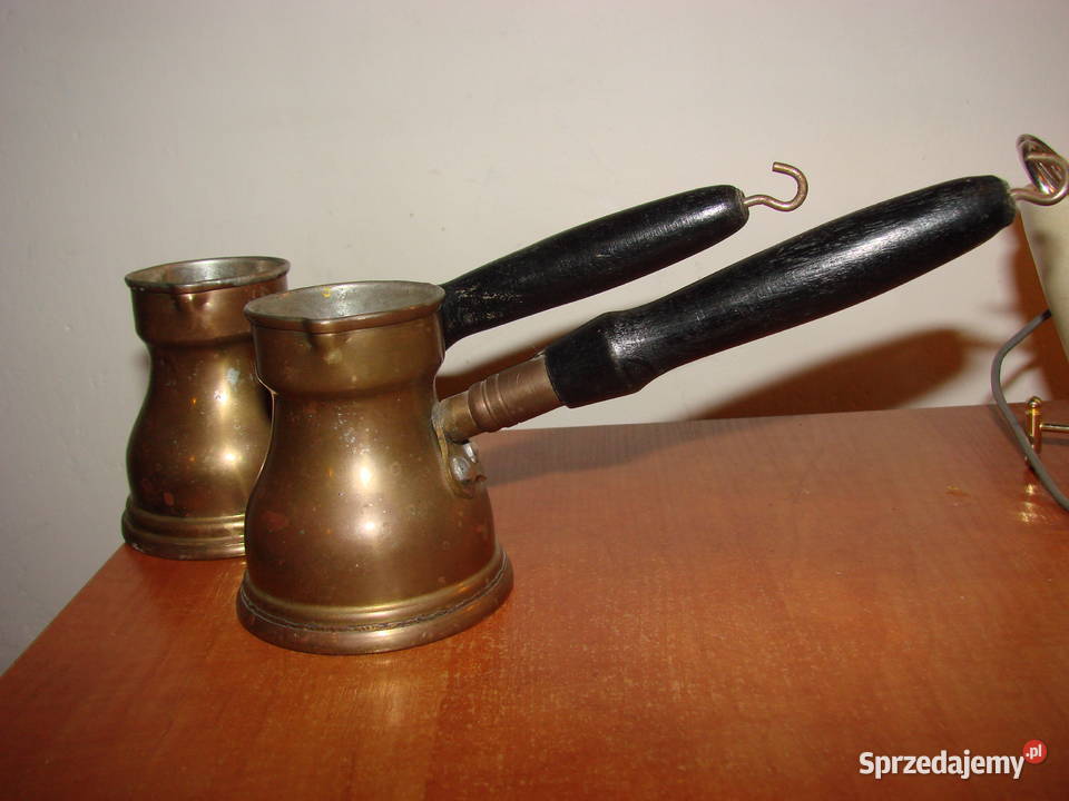 miedziany rondelek do kawy Pruszcz Gdański