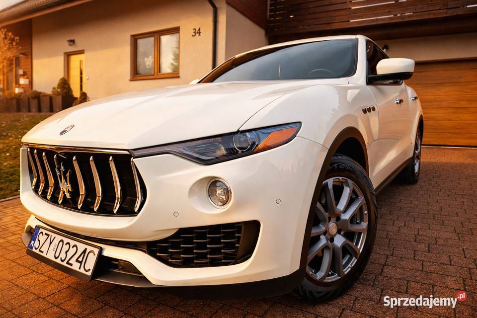 Maserati Levante 430 V6 4x4 Silnik Ferrari bluetooth Łodygowice