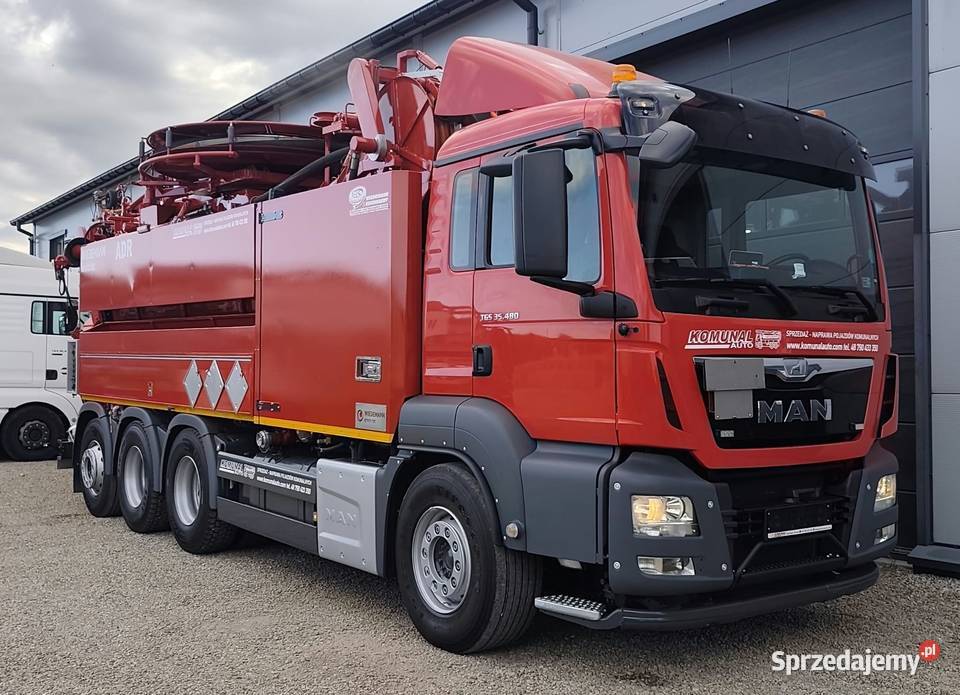 MAN TGS ADR Wiedemann wuko do czyszczenia