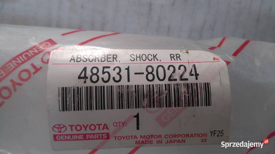 AMORTYZATOR TYŁ ORGINAŁ TOYOTA HIACE Amortyzatory Bielsk Podlaski
