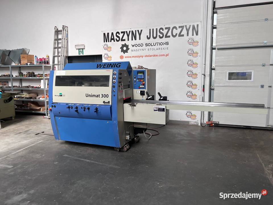 Strugarka czterostronna Weinig Unimat 300 Produkcja Juszczyn