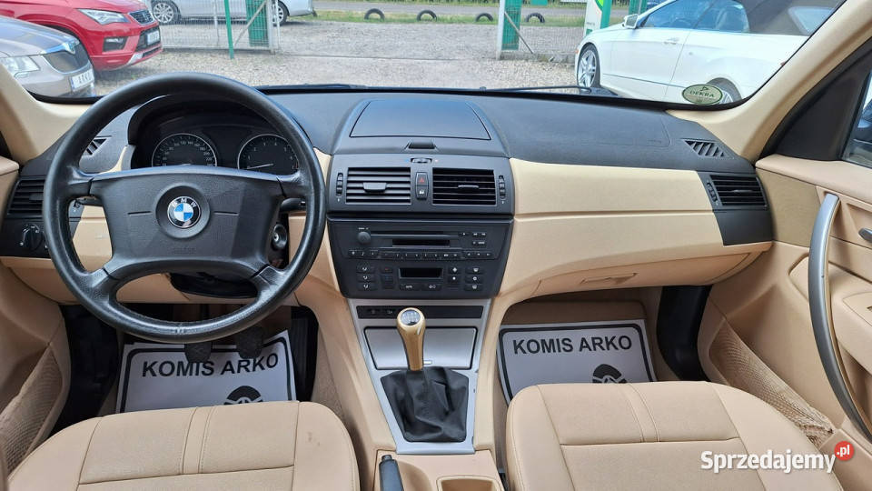 BMW X3 xDrive 20i skóry E83 20032010 napęd 4x4 zachodniopomorskie Zieleniewo