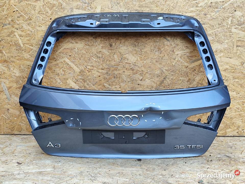 KLAPA TYLNA BAGAŻNIKA AUDI A3 8V 13 ORYGINAŁ Przemęt sprzedam