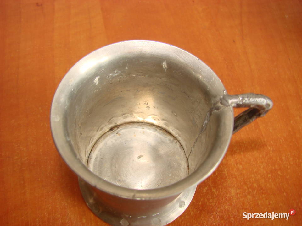 cynowy norweski kubeczek Pruszcz Gdański sprzedam