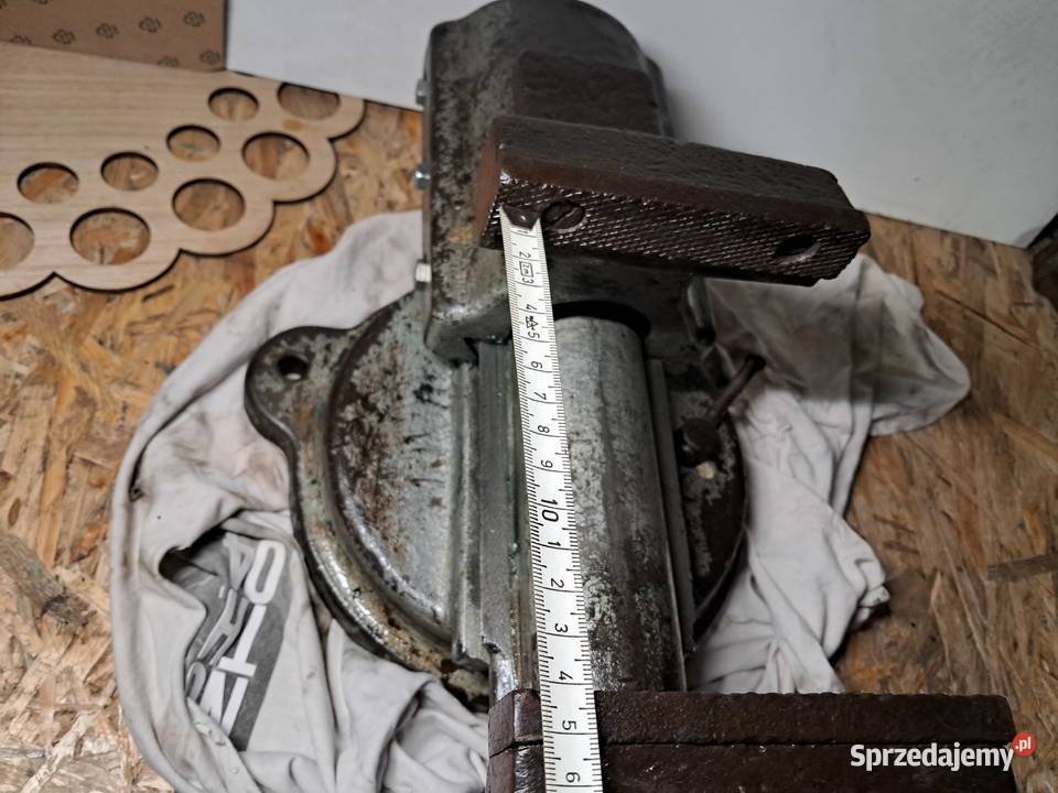 Imadło ślusarskie obrotowe PFU 125mm Imadła Kielce