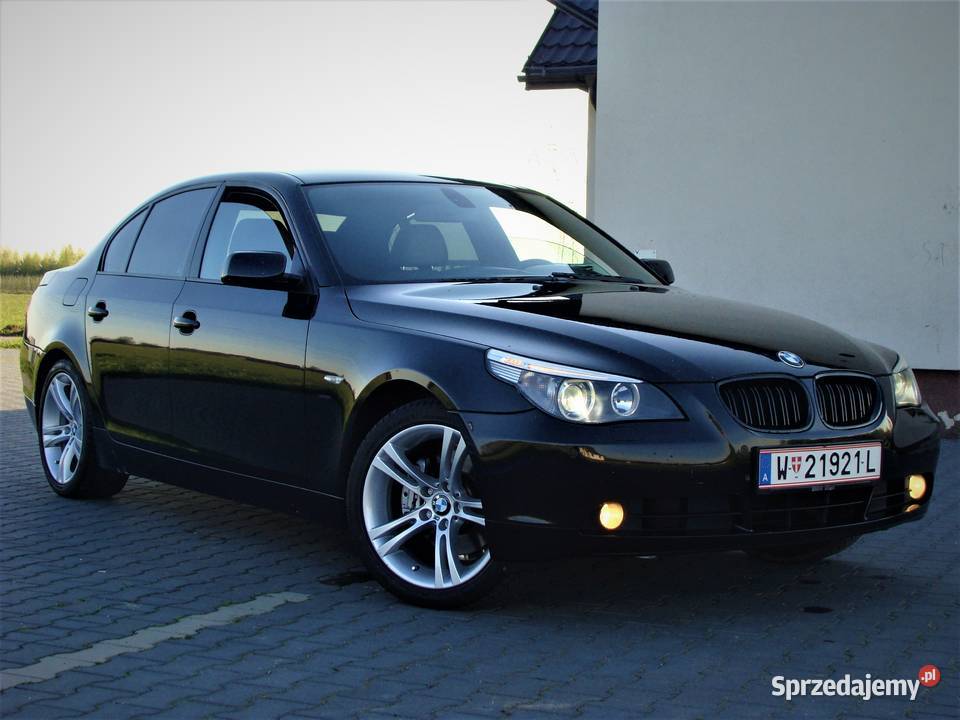BMW e60 231 manual brązowe skóry M54 sprowadzony Radom
