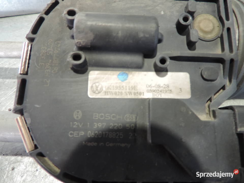 VW GOLF V MECHANIZM WYCIERACZEK SILNICZEK PRZÓD osobowe Mechanizmy wycieraczek małopolskie Nowy Sącz