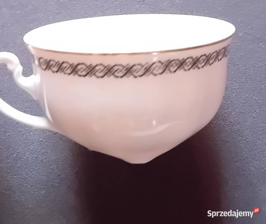 Filiżanka Ćmielów fason 520 Sygnatura z okresu Koźminek