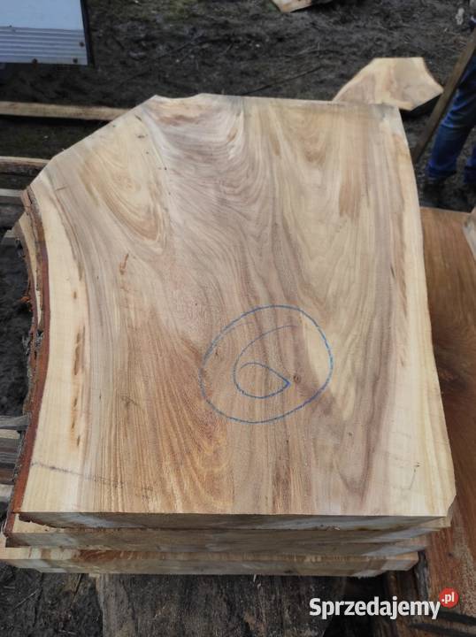 Monolit 124x5080x5 dąb stolik kawowy blat oak mazowieckie