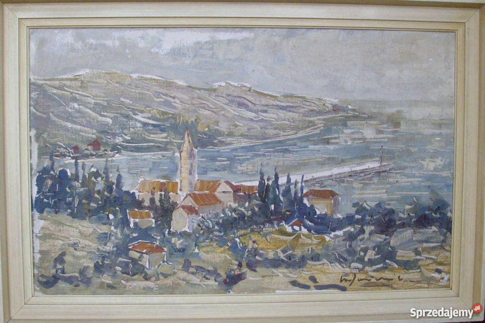 Obrazy olejne Sztuka 6000 Lata 60te i Szczecin Szczecin