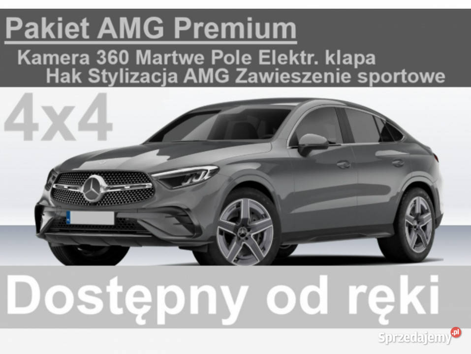 Mercedes GLC 200 4x4 186 Pakiet AMG Premium ABS Motoryzacja zachodniopomorskie Szczecinek