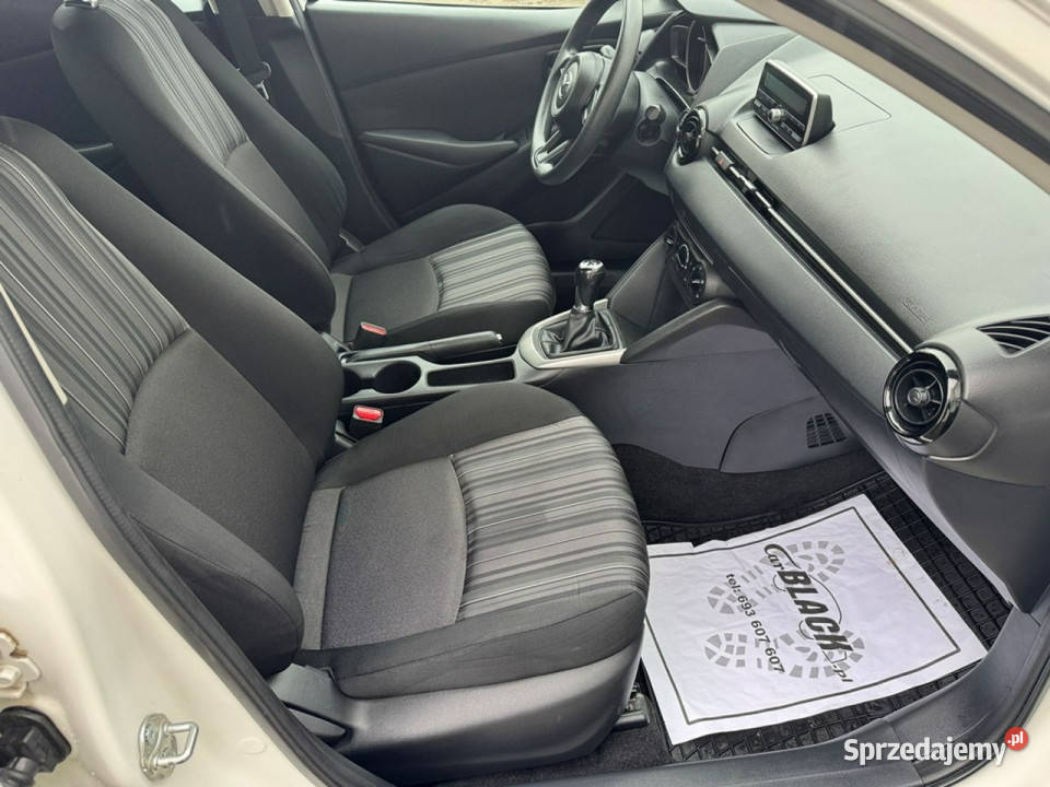 Mazda 2 Pisemna Gwarancja 12 miesięcy III 2015 elektryczne lusterka Konin sprzedam