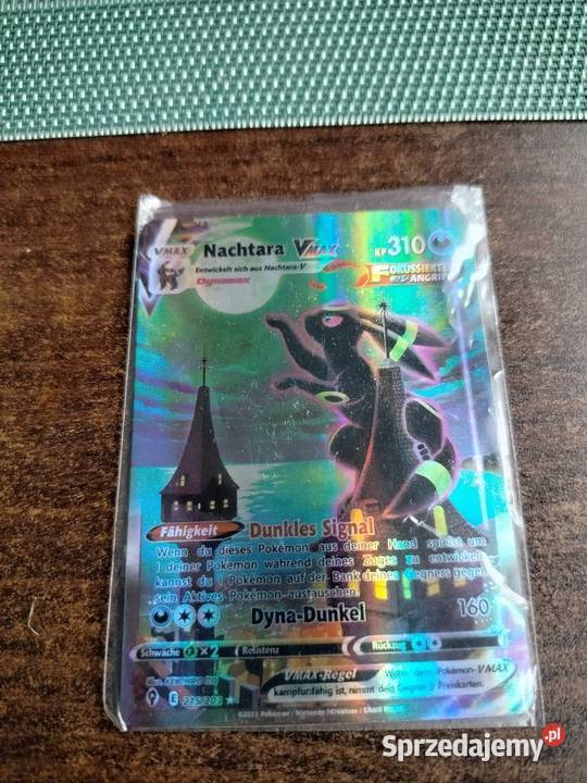Karta kolekcjonerska pokemon vmax 215203 rarytas