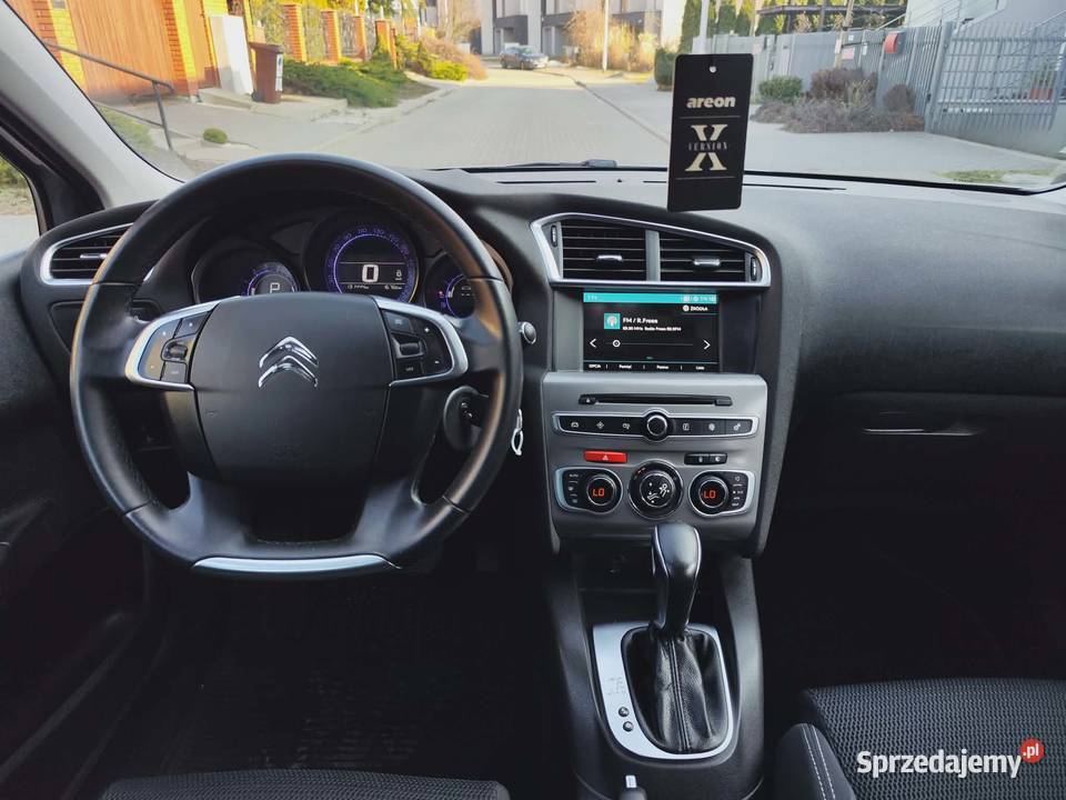 Citroen C4 Benzyna 130 Automat Czujniki