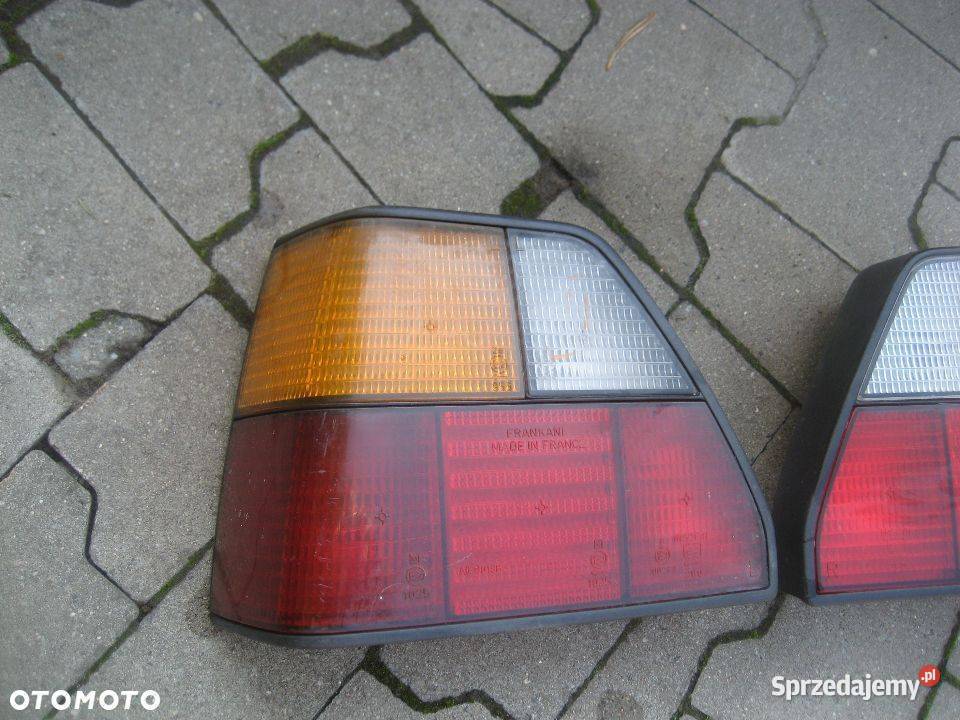 vw golf 2 ii lampy tył lewa prawa