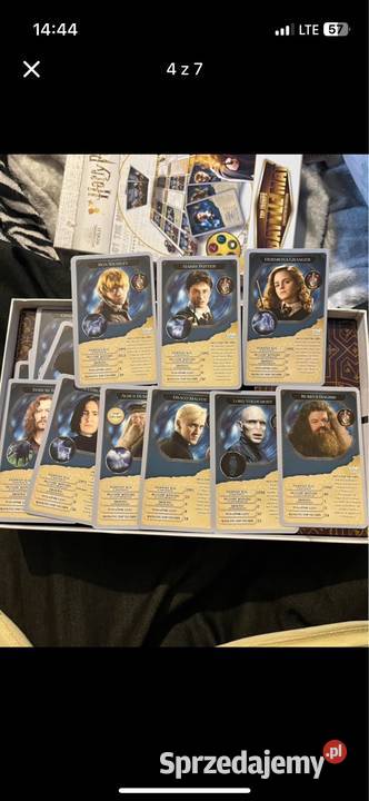 Gra Harry Potter gra planszowa gra karciana wielkopolskie Poznań sprzedam