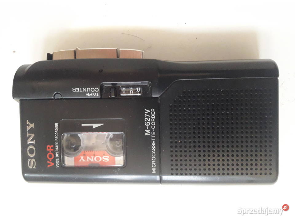 Sony M627V Microcassette corder dyktafon plus 4 Katowice