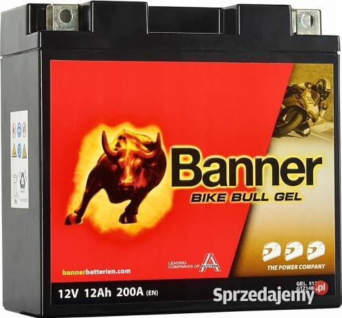Akumulator Banner GTZ14B4 12V 12Ah 200A L GEL Jelcz-Laskowice