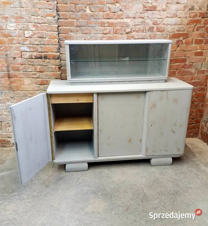 KREDENS BAR BUFET PRL RUSTYKALNY VINTAGE LOFT Kołobrzeg