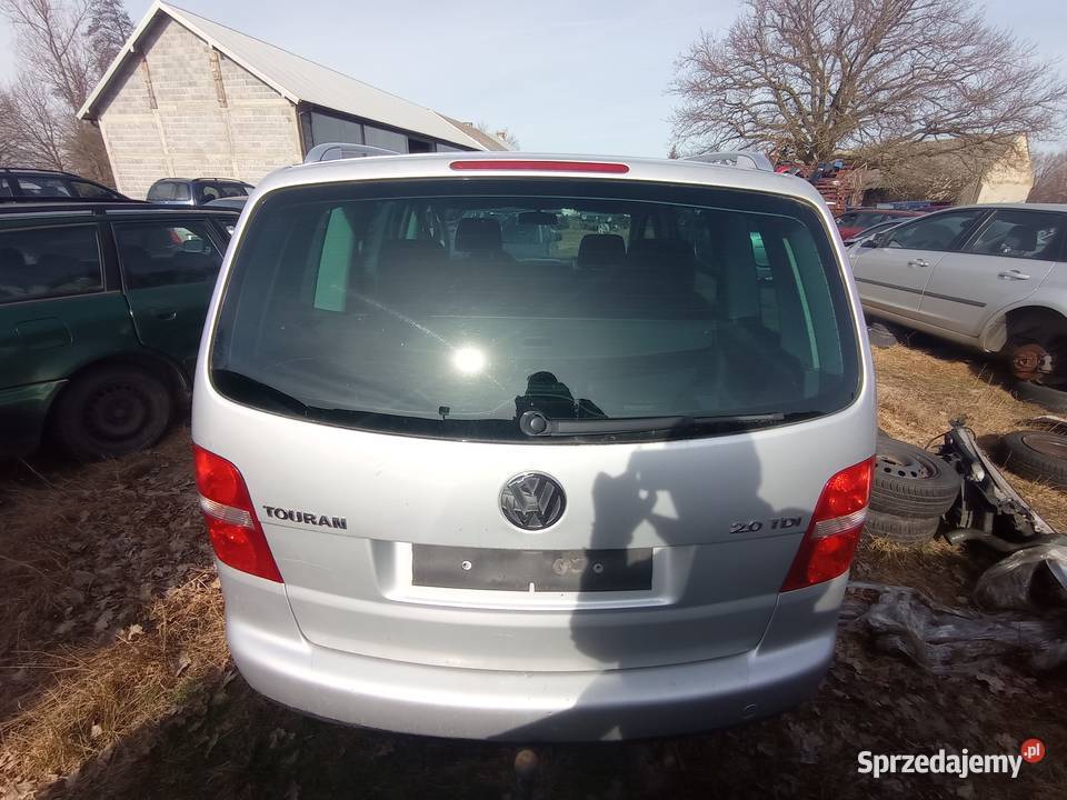 Volkswagen Touran 20 TDI 103 kW 2004 r dawca Szklarka Myślniewska sprzedam