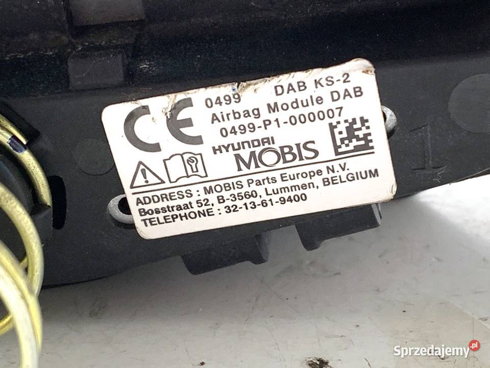 PODUSZKA POWIETRZNA KIEROWCY KIA RIO IV AIRBAG podkarpackie