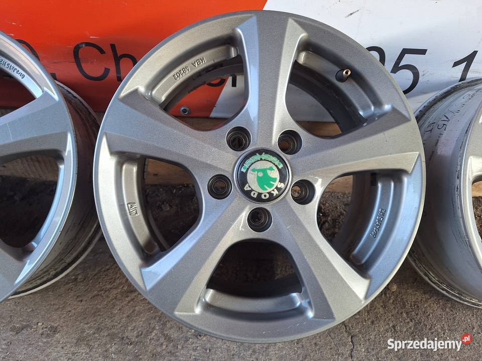 Alufelgi 5x112 15 ET45 SKODA Octavia SEAT Altea kujawsko-pomorskie Choceń sprzedam
