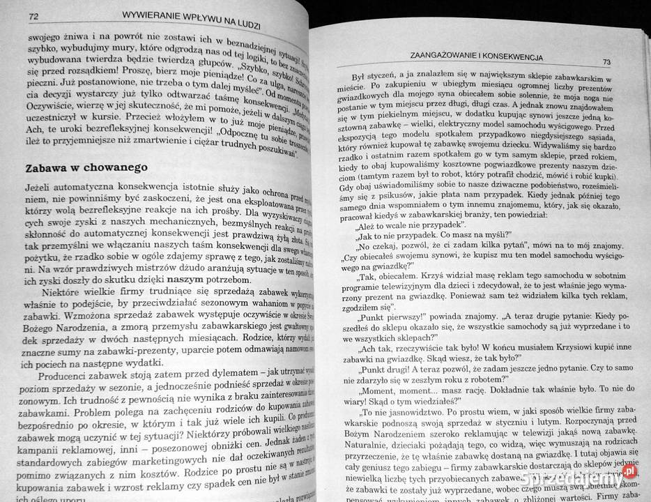 Wywieranie wpływu na ludzi Teoria i praktyka Chełm sprzedam