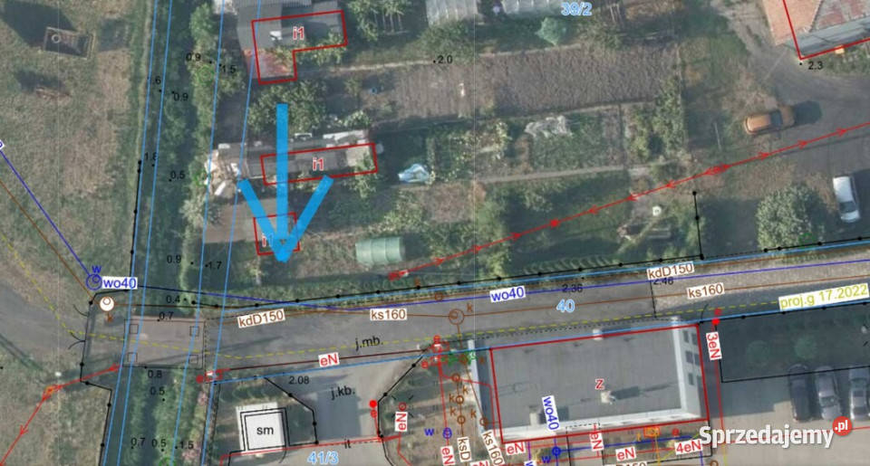 2 pokoje działka z altaną Dąbie Gryfińska