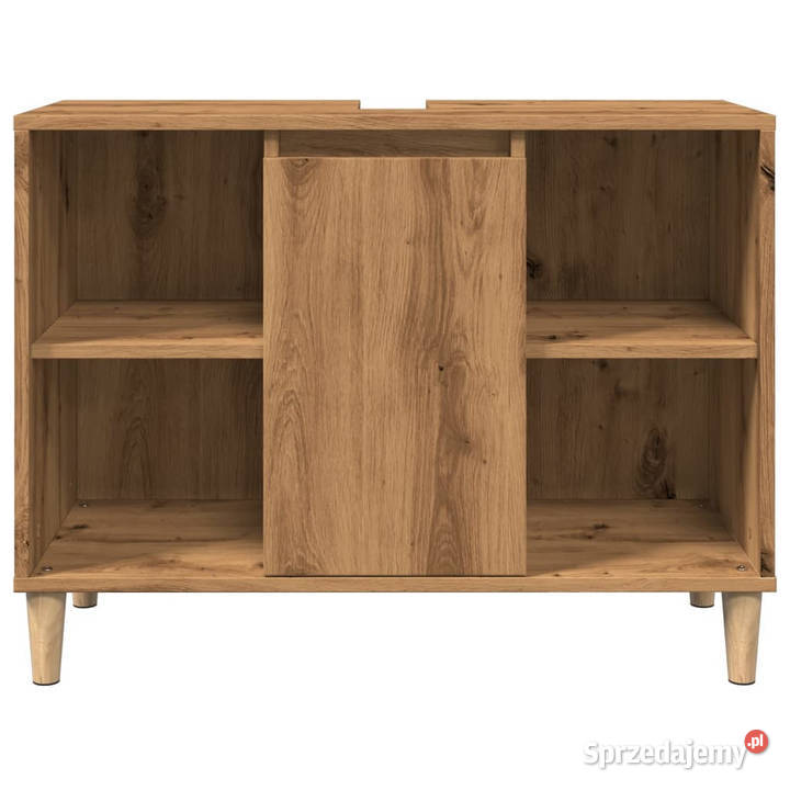 Szafka łazienkowa dąb artisian 80x33x60 WM857134