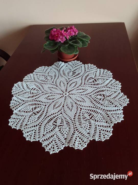 Serwetka szydełkowa bawełna prezent Garbów