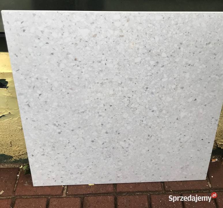 Gres 80x80 płytka lastriko Terazzo Bianco Design Podłogi i schody małopolskie Zakopane sprzedam