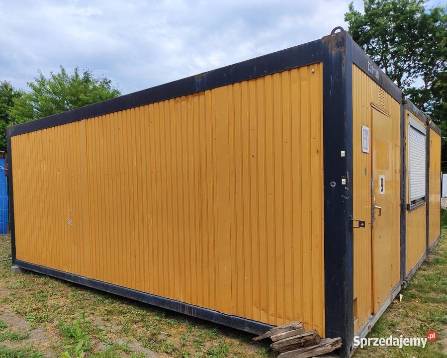 Zestaw 3 kontenerów trio kontener szatniowy mazowieckie Łomianki