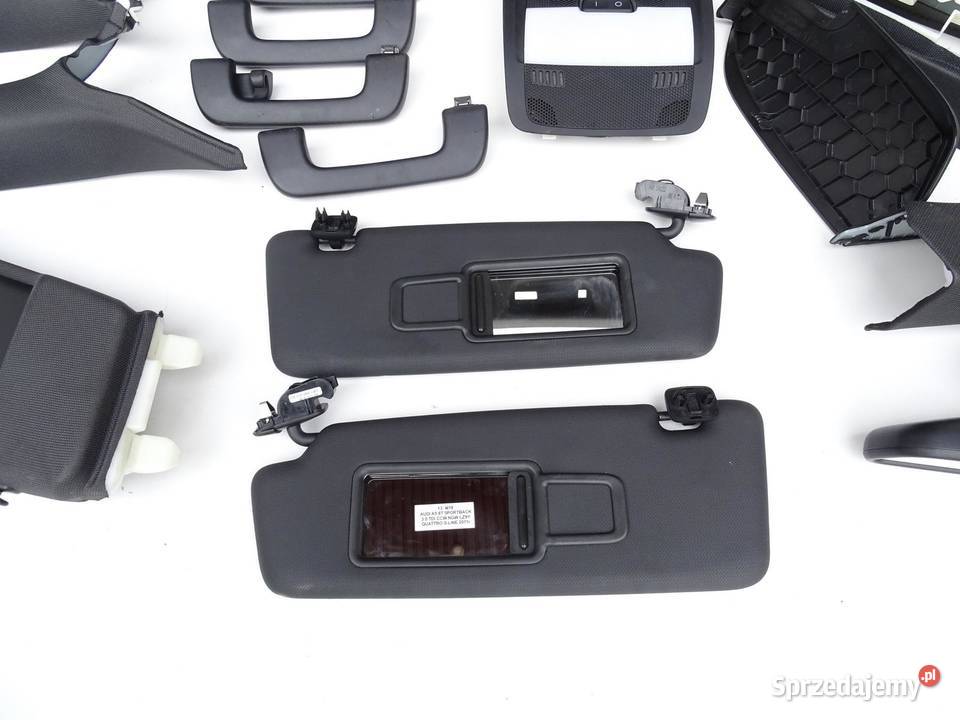 PODSUFITKA KOMPLETNA CZARNA SLINE 8T8867501 AUDI Podsufitki