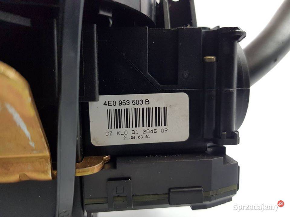 PRZEŁĄCZNIK ZESPOLONY 4E0953549 AUDI A8 D3 osobowe Lipno