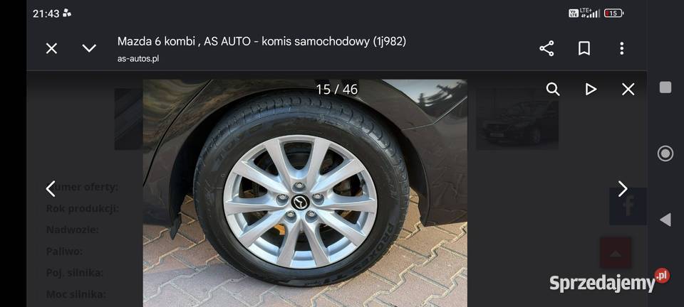 Mazda 6 Biała Podlaska