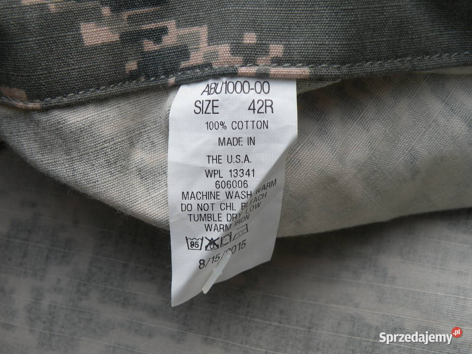 Bluza ABU tiger stripes 42R cotton Wrocław