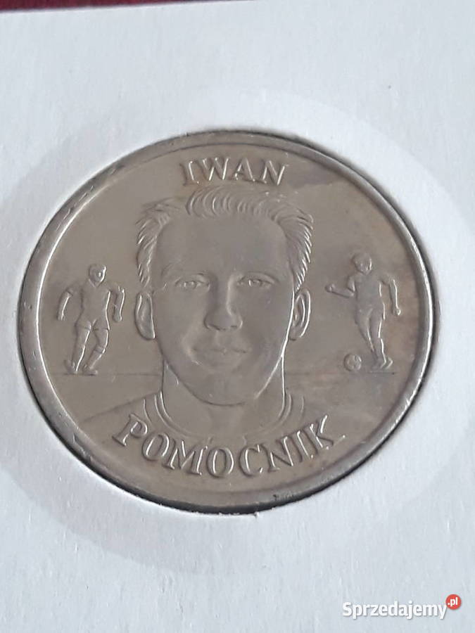Żeton PZPN Iwan pomocnik wielkopolskie Konin