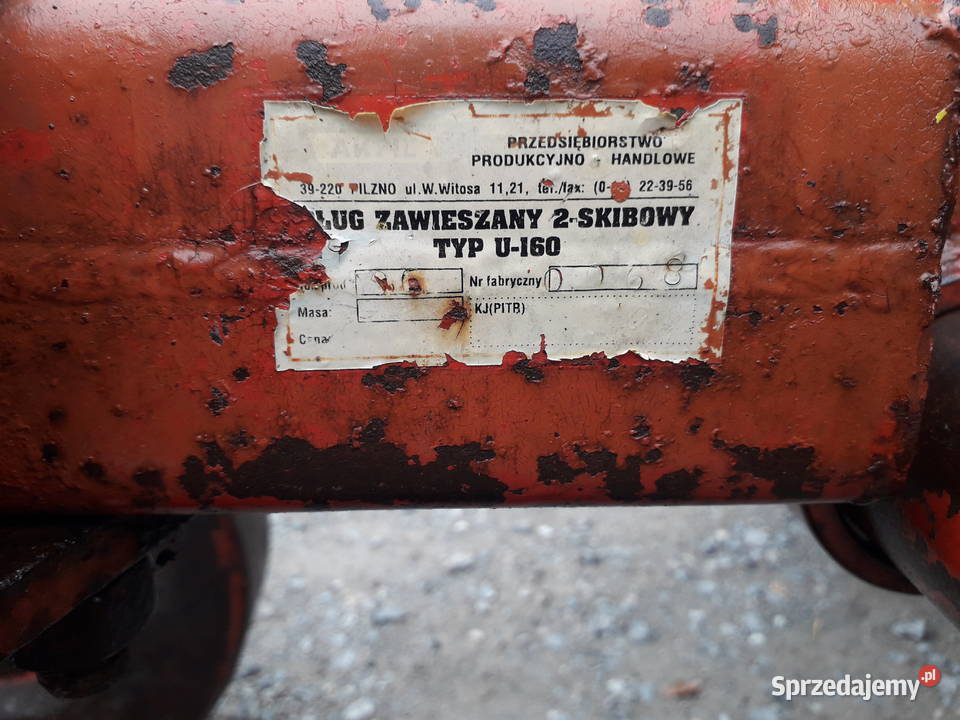 Pług 2skibowy ORLIK AKPIL nieuszkodzony