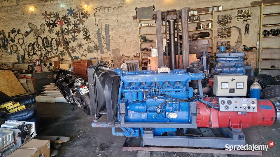 agregat prądotwórczy IFA VEM 85 kVA 68kW lubuskie Gorzów Wielkopolski sprzedam