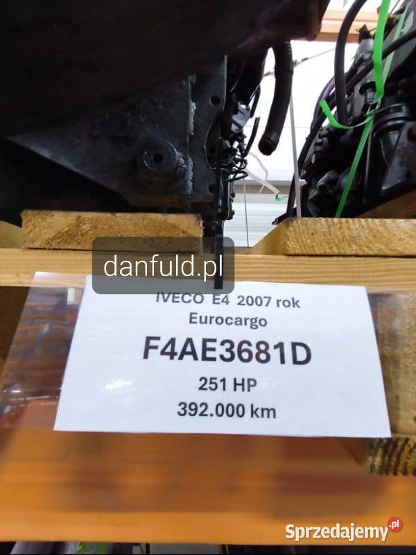 Silnik IVECO F4AE3681D E4 Łódź