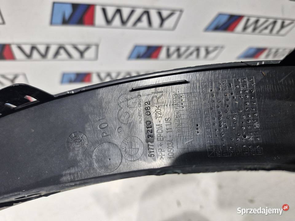 BMW F25 F26 LISTWA NAKŁADKA BŁOTNIKA PRAWY PRZÓD sprzedam