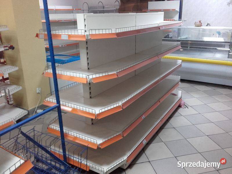PÓŁKI SKLEPOWE MEBLE REGAŁY PRZEMYSŁOWE