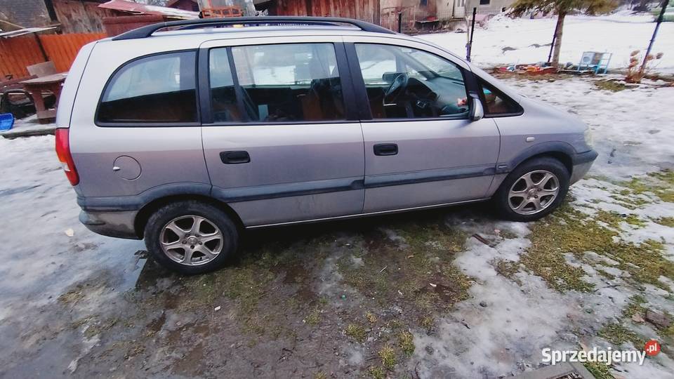 opel Zafira Rok produkcji 2001