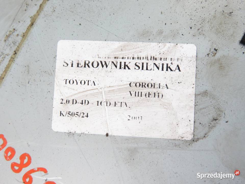 STEROWNIK TOYOTA COROLLA VIII E11 20 D4D osobowe